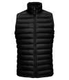 02889 Wilson BW SOL'S Wilson Lightweight Padded Bodywarmer Black colour image
